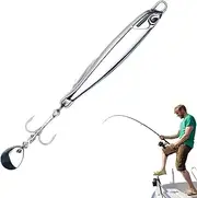 Zibeem Saltwater Fishing Lures - Zinc Alloy Long Fishing Lures Freshwater Fishing Bait,Japanese Sinking Lure Vibration Fishing Accessories for Trout & Cockroach