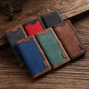 Flip Leather Wallet Card Stand Case For iPhone 15 14 Pro Max 13 12 11 XS XR 8 76
