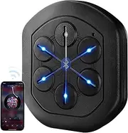 Riksam Upgrade Smart Music Boxing Machine,with LED Lighting Effect Music Boxing Machine,Help You Relieve Stress,for Family Parent-Child Exercise Boxing Machine