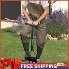 Manual Lawn Aerator Corer Plug Aerator with Cleaning Tool for Compacted Soil