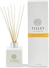 Tilley Classic White Tahitian Frangipani Triple Scented Aromatic Reed Diffuser 150 ml