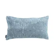 SOGA 35cm Blue Throw Pillow Geometric Indoor and Outdoor Corded for Home Decor
