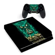 PS4 Pro Console Skins Decal Wrap ONLY - Awesome Owl Evil