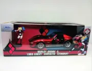 Jada 1/24 Harley Quinn 1969 Chevrolet Corvette Sting Grey Minicar