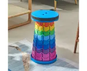 Portable Folding Telescopic Stool