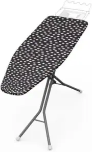 Clevinger Ironing Board Cover Heat Resistant - Black/White Polka Dots (47CM X 13