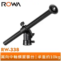 在飛比找蝦皮商城優惠-【ROWA 樂華】RW-338 萬向中軸 萬向雲台 中軸橫置