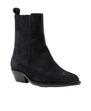 Isabel Marant Delena Point-Toe Ankle Boots 37 Black