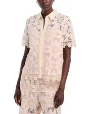 Johnny Was Billie Lace Shirt