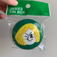 在飛比找蝦皮購物優惠-Line Friends James詹姆士 收納小圓盒