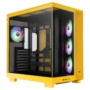 Thermaltake View 380 XL Tempered Glass ARGB Mid Tower Case Bumblebee