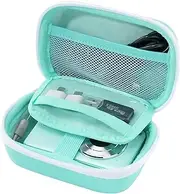 ProCase Carrying Case for Kodak PIXPRO FZ55/FZ53/FZ45/FZ43, Hard Shell CCD Camera Case, Video Vlogging Camera Bag, Cute Digital Camera Compact Travel Protective Storage Case -Mint
