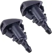 WGQGQ 2 Pcs Windshield Wiper Washer Nozzle Jet,Fit For Kia, Sportage 98630-2K100 ABS Spray Away The Dirt Keep Clear Windscreen Washer Spray Head