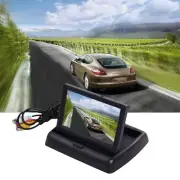 Car Rear View Monitor 4.3" Color TFT LCD Screen Folding Auto Monitor Digital