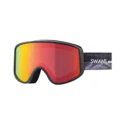 [SWANS] Snow Goggles 180-MDH P1 SMBK Orange Mirror x Gray Ski Snowboard Glasses