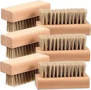 Ipetboom 10 Pcs Shoe Brush Set Traditional Leather Shoe Cleaner Soft Bristles Boot Brush for Mud Removal for Home Use