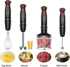 Vavsea Immersion Hand Blender, 12-Speed Multi-Function Handheld Stick Blender