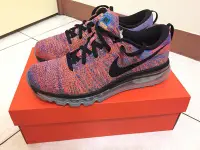 在飛比找Yahoo!奇摩拍賣優惠-NIKE FLYKNIT MAX 雪花編織全氣墊慢跑鞋 62