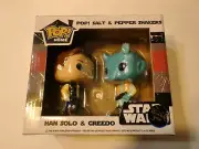 Funko POP! Home Han Solo & Greedo Salt & Pepper Shakers Smugglers Bounty New