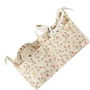 Baby Bedside Storage Bag | Crib Organizer for Crib,Dormitory Bed Bunk Organizing Bag, 2 Pockets Crib Accessories for Baby Cribs and Toys