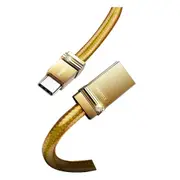 Phone cable Remax Type C gold diamond high-end metal design for Samsung Huawei
