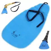 Artificial Faux Suede Cleaning Cloth for Alto Tenor Flute Clarinet Saxophone
