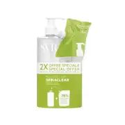 SVR Sebiaclear - Purifying and Cleansing Micellar Water 400ml + Eco Refill 400ml