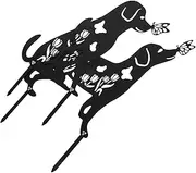 Parliky 2pcs Cute Stake Decor Animal Insert for Patio and Easy Ground Insertion Whimsical Outdoor Decoration for Indoor and Outdoor Spaces