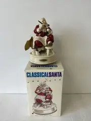 Otagiri Classical Musical Santa Made in Japan Model G12/213 Hand Painted NIB