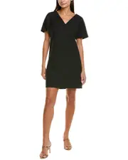 Natori Short Sleeve Sheath Dress