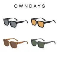 在飛比找蝦皮商城優惠-OWNDAYS 個性方形墨鏡 SUN8011B-3S