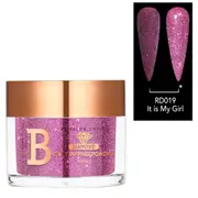 Billionaire Diamond SNS Dip Dipping Acrylic Nail Powder 019 It Is My Girl 56g