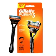 Gillette Fusion Manual Razor for Men with styling back blade for Perfect Shave