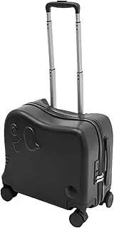 [mivceklw] Rolling Carry Design Luggage Bag, Sturdy Kids Suitcase with Wheels, Decorative Carry Luggage, Cute Kids Luggage for Travel, Outdoor, Dark Green, White, Green, Blue, Black. Pink Color