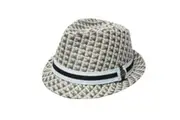 Goorin Brothers Pleasure Point Paper Straw Trilby Hat Summer Cuban - Grey