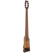 Ibanez UB804 4-String Fretless Upright Bass w/ Stand (Mahogany Oil Burst) inc Ba