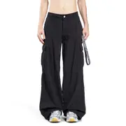 [44 LABEL GROUP] 44 LABEL GROUP MAN BLACK TROUSERS Black