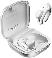 iKF C02 Open Earbuds, Wireless in Ear Headphones Bluetooth with 60hrs Playtimes, Enc Noise Cancelling Mic, IP5 Waterproof Bluetooth 5.4 Earphones, Comfortable Design for Sport, Gym, Running
