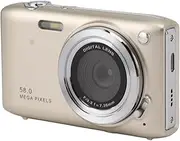 4K Digital Camera, 58MP 16X Zoom Autofocus Vlogging Camera with HD 2.88 Inch Screen, Video Camera for Photography Teens Student, Support Multi Languages (Golden)
