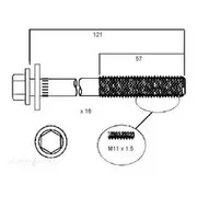 Permaseal Cylinder Head Bolt Set - HBS062