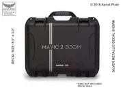 DJI Mavic 2 Zoom Drone Case Decal for Nanuk Pelican GoProfessional GPC & More