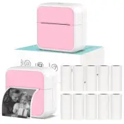 Mini Pocket Printer for iPhone/Android, Portable Mini Thermal Printer with 10...