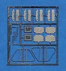 Highliner 2003 HO EMD F3 B Unit Shell with Chicken Wire Screens