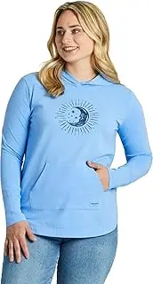 [LIFE IS GOOD] Womens Woodcut Moon Stars Crusher-Flex Jacket