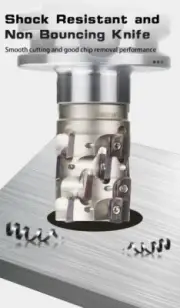 Milling Cutter Disc Sleeve End Face CNC Corn Helical Bar Cob Insert APMT1604
