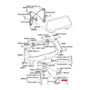 Power Liftgate Boot Trunk Lock Motor Actuator 69110-0C041 for Sequoia 2008-2020 Back Door Lock Latch 691100C040 As Shown
