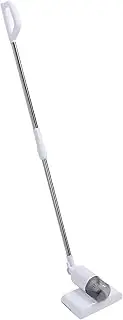 USB Rechargeable Window Vacuum Cordless Electric Glass Cleaning Tool Handheld Window Cleaner with 180 Degree Adjustable Head Telescopic Pole