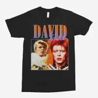 在飛比找蝦皮購物優惠-David Bowie 復古中性 T 恤