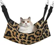 EdWal Rough Leopard print print Soft Sleeping Hammock Cat Hammock for Cage Hanging,Pet Hammock Bed Adjustable for Small Animals