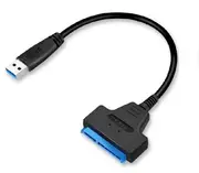 USB 3.0 to SATA 22 Pin External Converter Adapter Cable Lead for 2.5 inch HDD SSD SATA 3 III